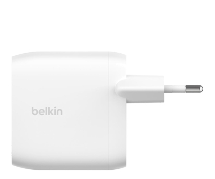 Ładowarka i akumulator BELKIN Ładowarka podwójna 30W USB-C, Power Delivery 60W biała WCB010vfWH